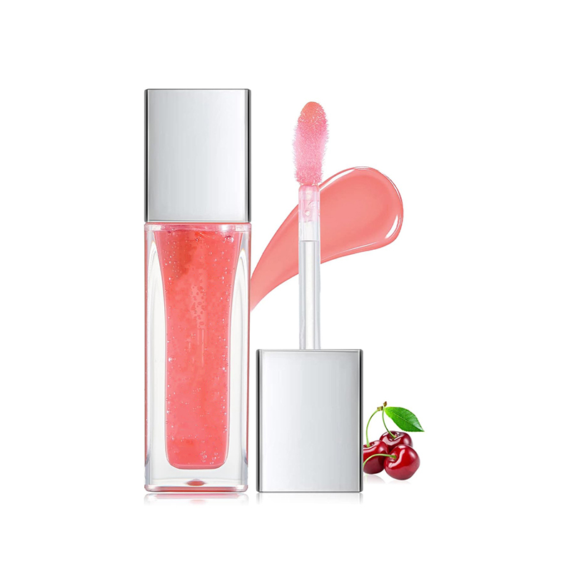 Transparent Hydrating Plumping Cherry Lip Glow Oil