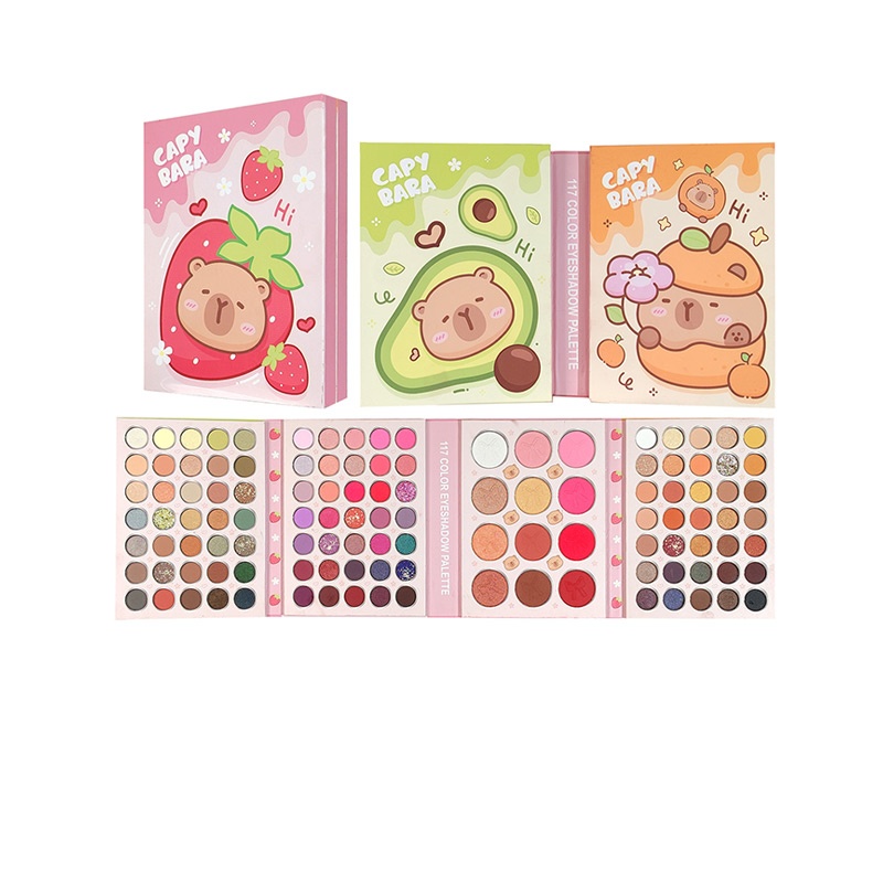 117 Color Long-Lasting Eyeshadow Palette