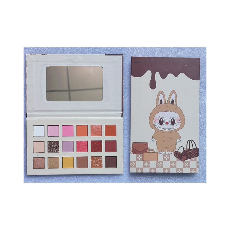 18 Colors Of Fine Powder Long-Lasting Eyeshadow